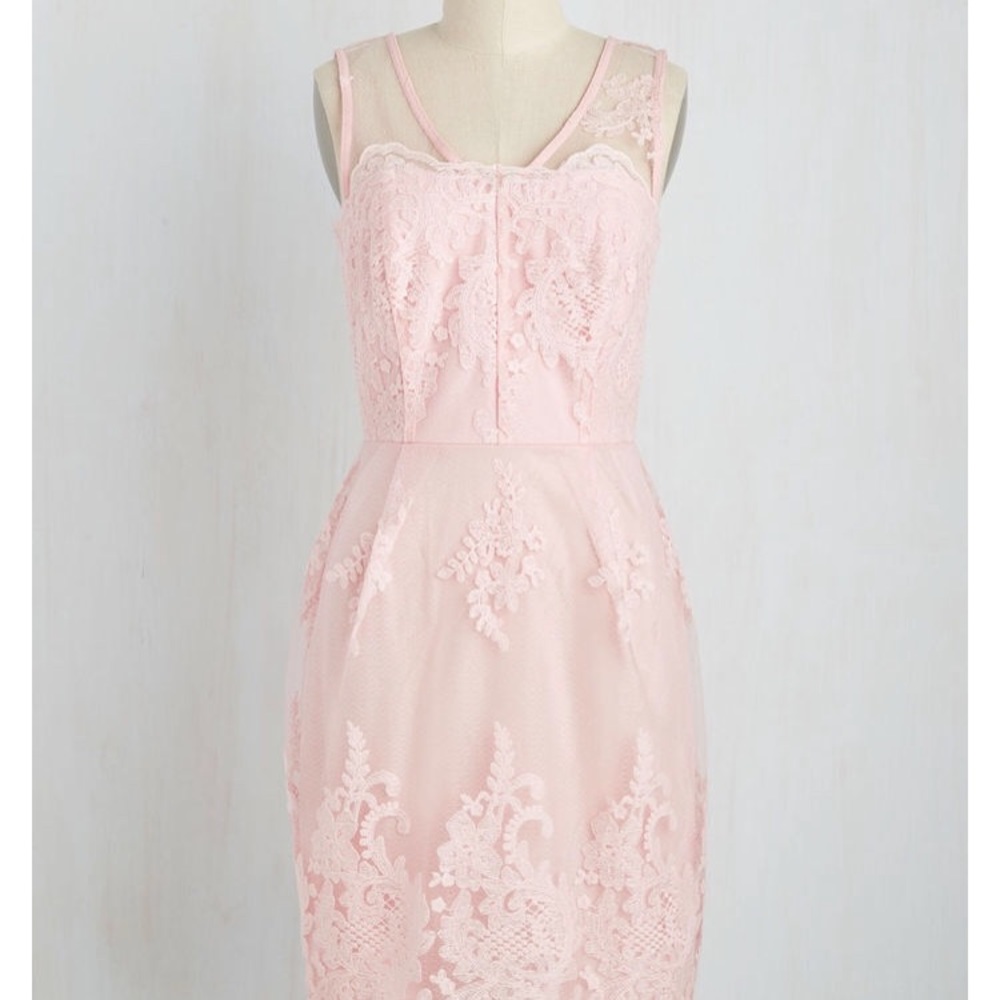 ModCloth’s Outstanding on Ceremony Dress in Blush
